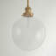 Luminaire suspendu sphère simple à 1 lumière Clermont-752740881-752740869-752740880
