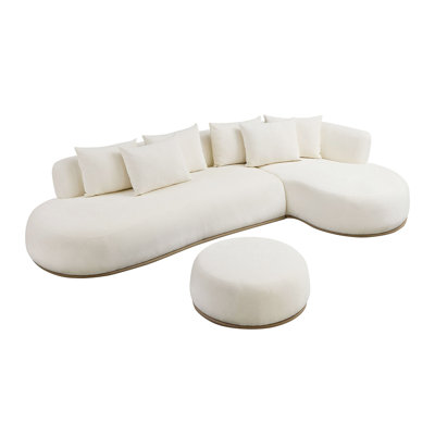 134.63'' Oversized L-Shape Sectional Sofa