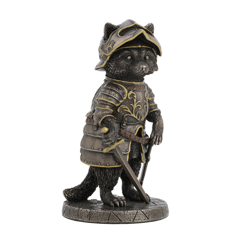 Statue de raton laveur Kernville