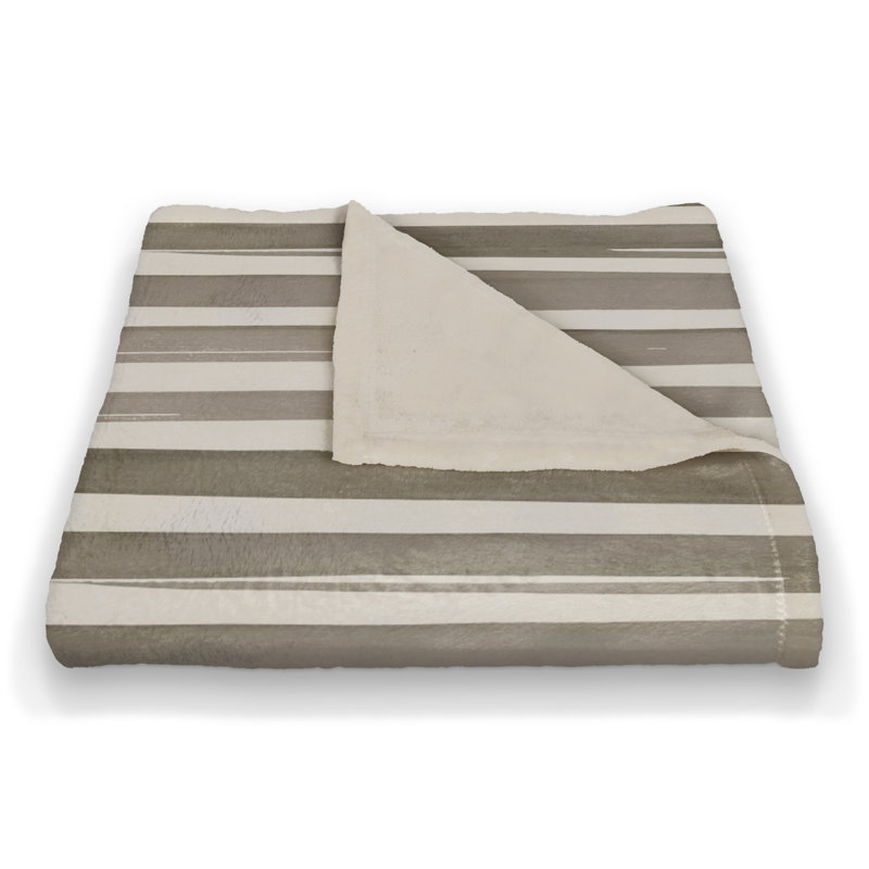 Hand Woven Throw Blanket, Brown