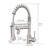 Commercial Style Pull Down Sprayer Kitchen Faucet