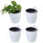 Jouan Hanging Self-Watering Plastic Indoor Wall Planter
