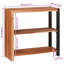 Bookshelf Solid Acacia Wood Modern Home Library Unit Bookshelves-2069135523