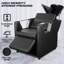 Fauteuil de massage en faux cuir