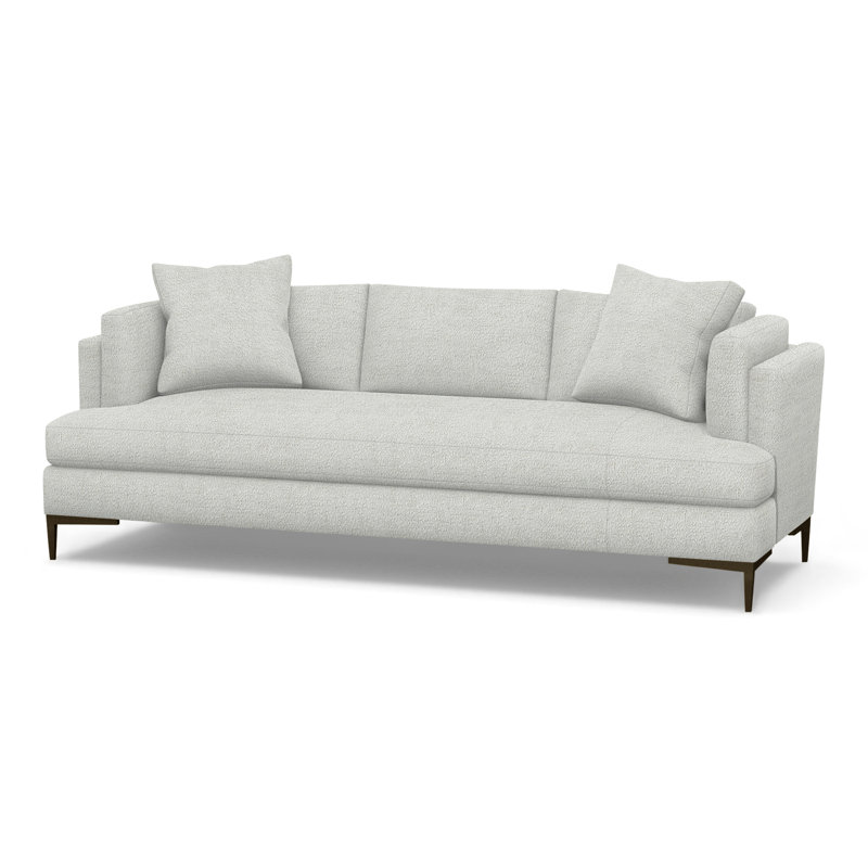 Aiden Sofa, Merino Pearl (Performance fabric) 1360-91, Antique Bronze
