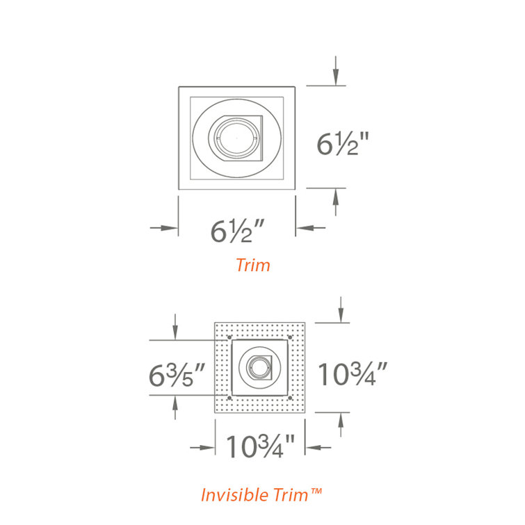 Tesla LED Multiple Spots 1 Light Housing