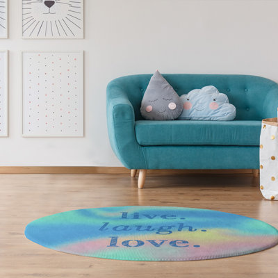 Quotes Chenille Indoor Rug