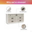 Commode large 7 tiroirs Valencia