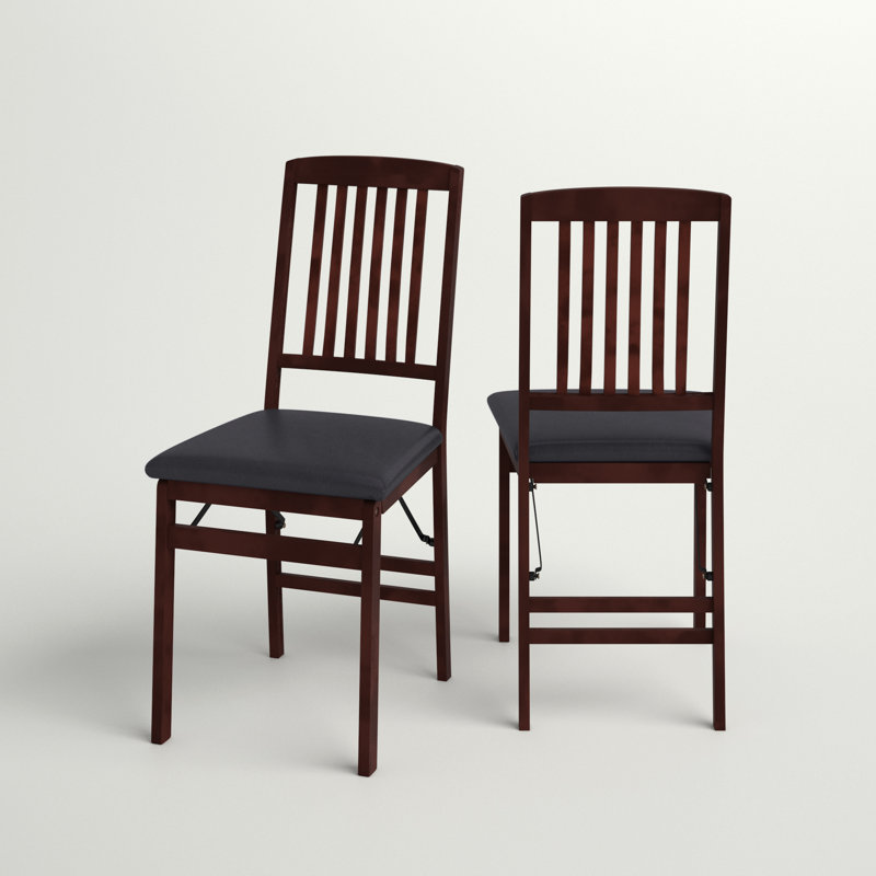 Clarke Mission Back Folding Dining Chair, Espresso