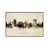 White Floater Framed