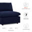 Chaise de patio d'extérieur sans accoudoirs Commix Sunbrella par Modway-1771904143