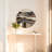 Pei Glass Art Decorative Wall Mirror Artistic Marble Patterned