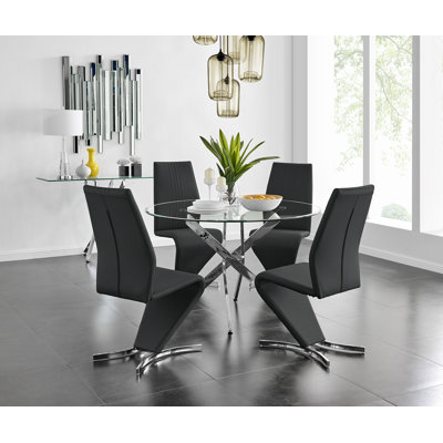 Tierra Dining Set with 4 Chairs