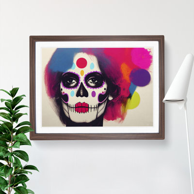 Sugar Skull Woman Vol.4 1 Piece Single Picture Frame Painting