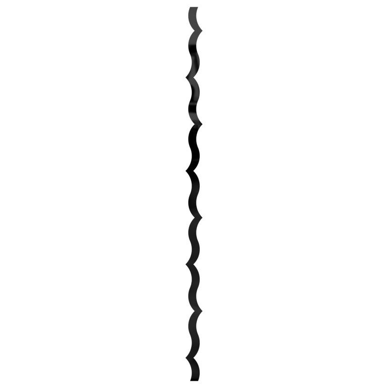 Ensemble de panneaux muraux décoratifs en acrylique réglables May (paquet de 43), H 94 po x l 2,125 po, Bronze