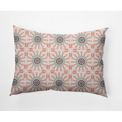 HH Revival Geometric Outdoor Reversible Throw Pillow