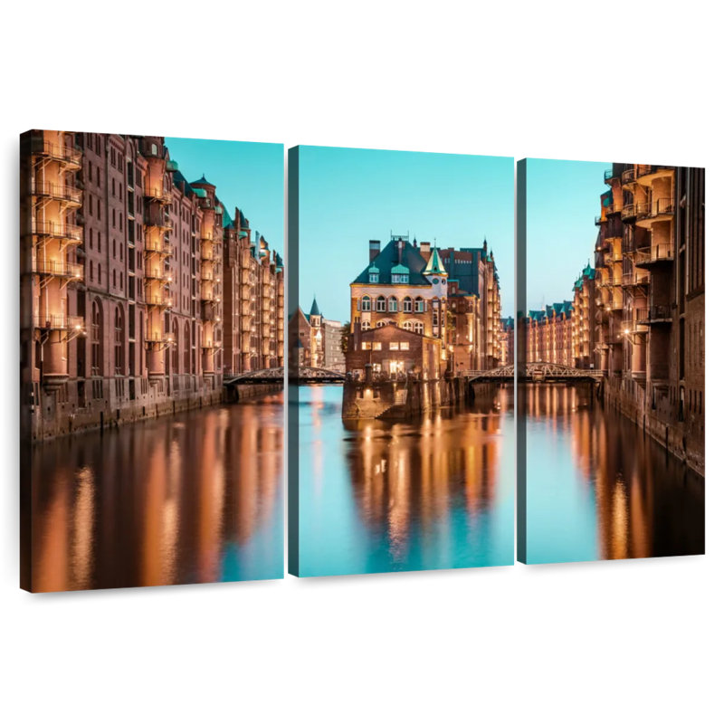Sebbie Hamburg Speicherstadt, H 32 po x l 50 po