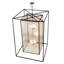 Luminaire suspendu carré 8 lumières