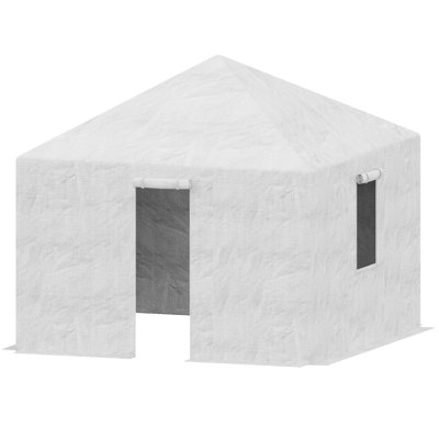 Housse universelle pour abri de jardin moderne à toit rigide, abri de protection robuste pour rangement extérieur