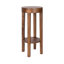 Avaria Modern Round Mango Wood Side Table-628166383