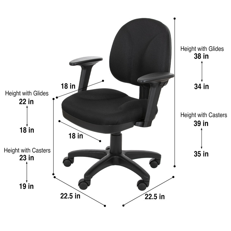 Calliope Task Chair 18" - 22" Height, Yes
