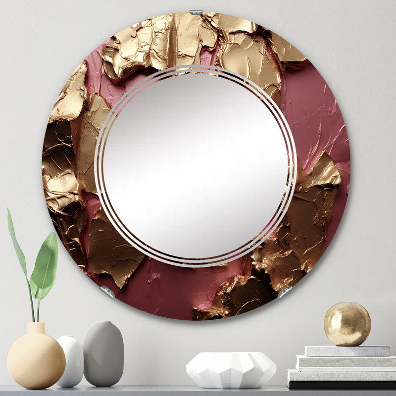 Miroir mural rond Batesford, 24 po x 24 po