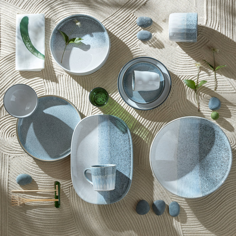 Assiette d'appoint grise Studio Studio