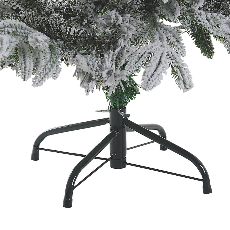 Foraker Artificial Pine Christmas Tree, 5.91ft H x 3.94ft W x 3.94ft D