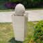 Fontaine surdimensionnée en céramique avec piédestal Ferrigno-621866850