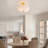 3-Light 15.74In.W Opal Glass Flush Mount