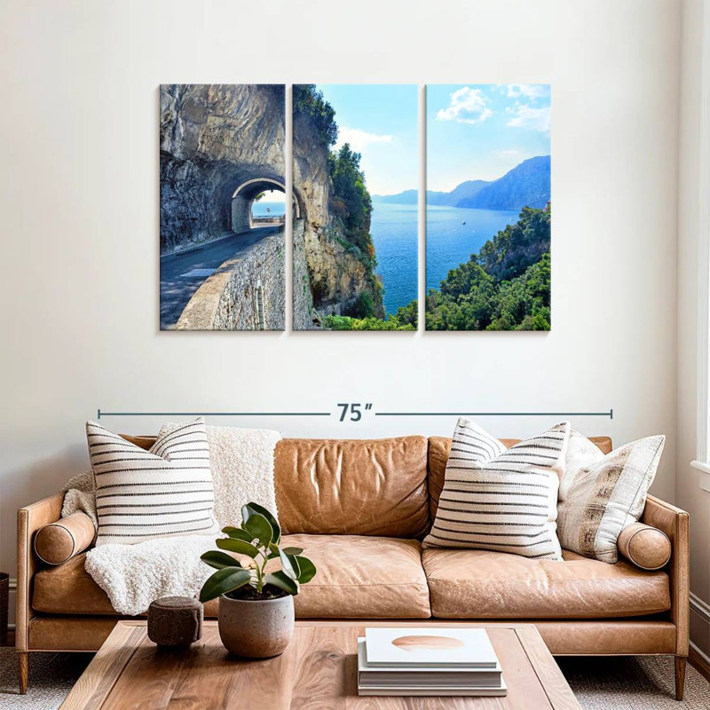 Lilie Amalfi Highway Tunnel, 36" H x 57" W