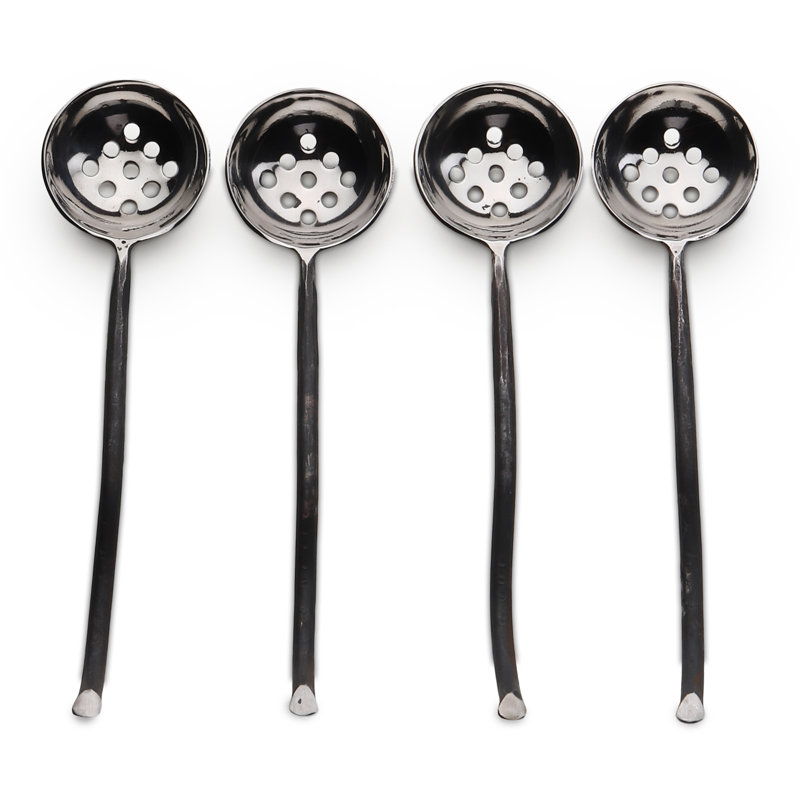 Shirleyan Inox Artisans Twig Olive Cuillère 4 pièces Ensemble