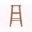 Collin Saddle Base Four Leg Counter Stool in Teak Finish, 23.85'' H X 13.98'' W X 13.98'' D-1091019026