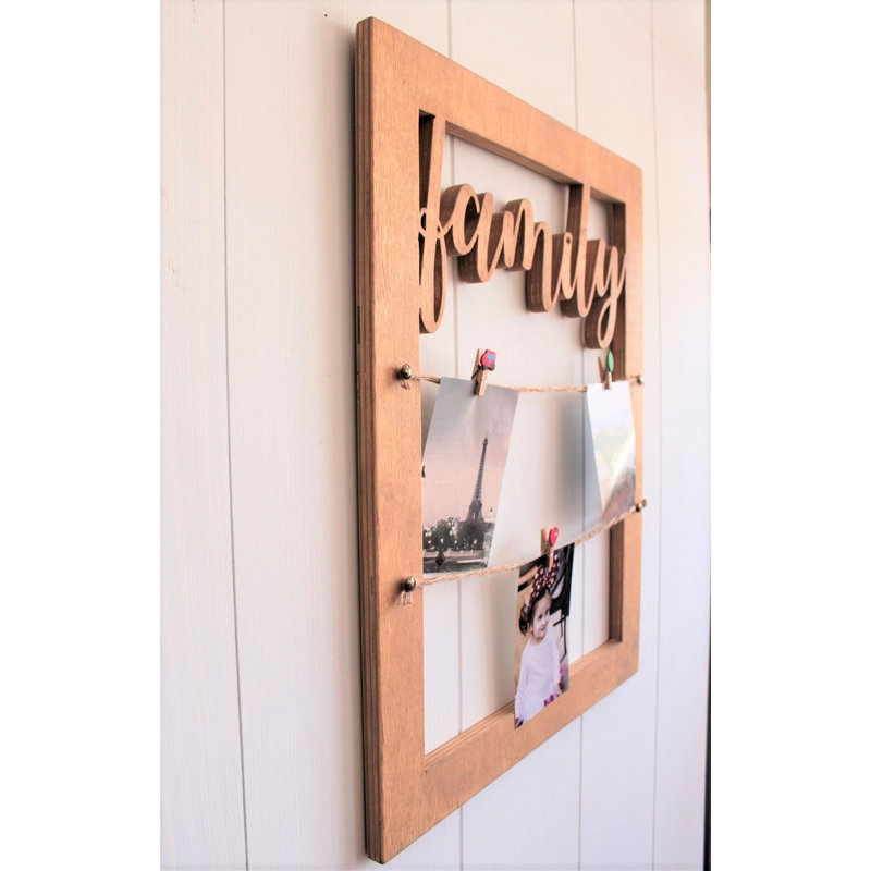 Brown Shadow Box Picture Frame
