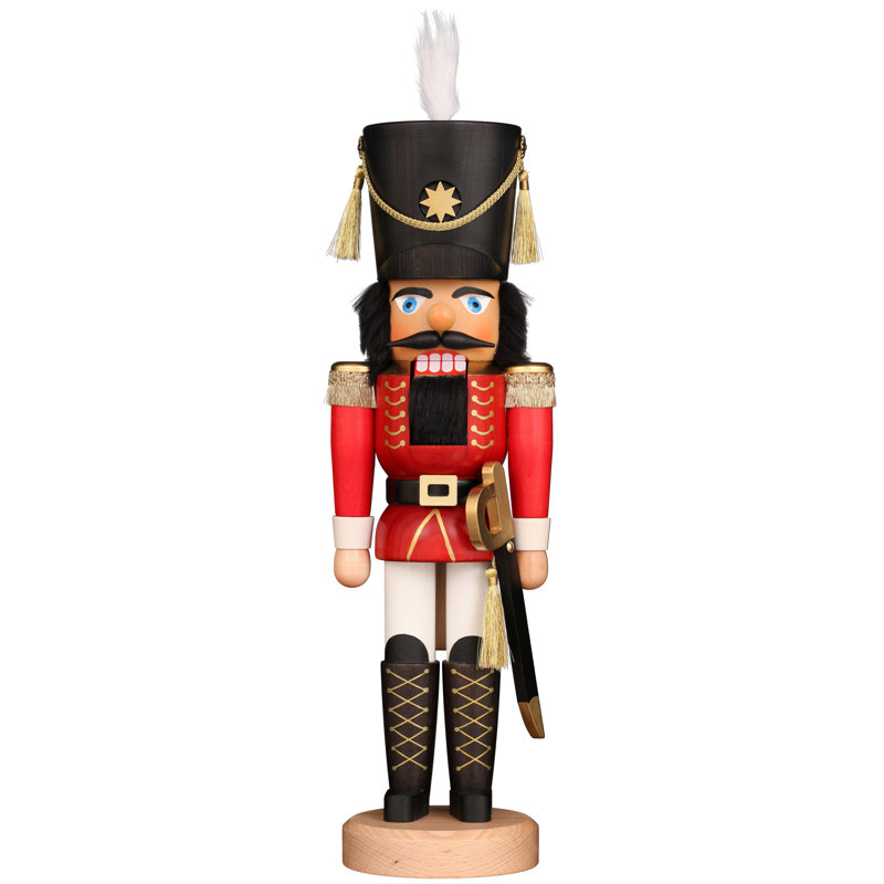 Christian Ulbricht Nutcracker - Red And Gold Soldier