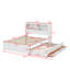 Lit plateforme double avec tiroirs, lit gigogne et prises USB-1626173949