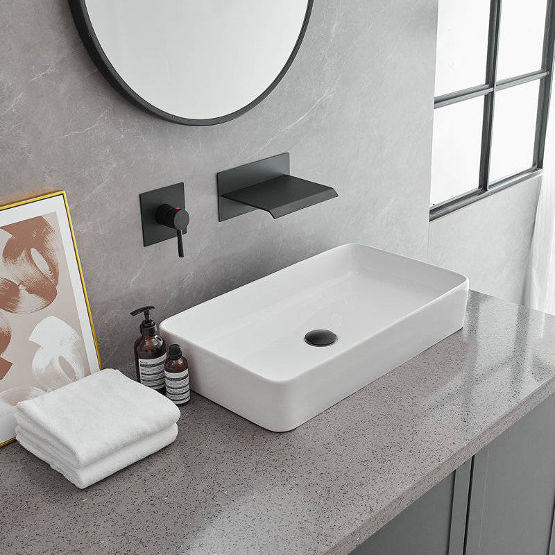 Single-handle Bathroom Faucet, Matte Black