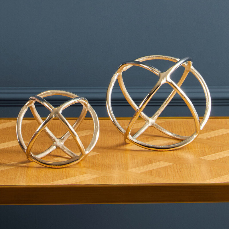Ball Reder 2 Pieces Sculpture Set