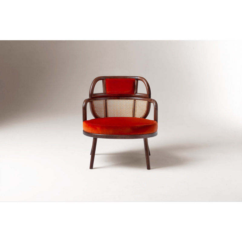 Havana Armchair, Fire Velvet
