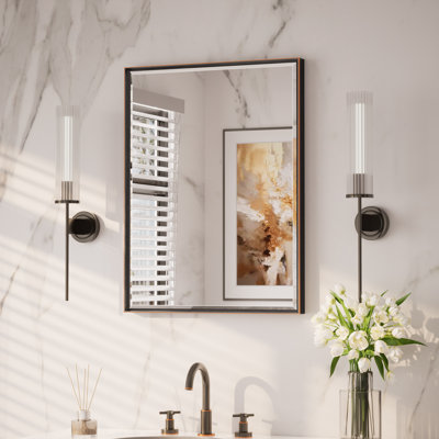 Areiona Beveled Bathroom Accent Vanity Mirror
