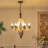 Amedeo 6 - Light Wood Empire Chandelier