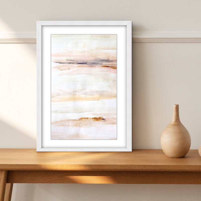 Abstract Summer Dusk, 30" H x 24" W