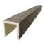 Hand Hewn Timberthane Faux Wood 3-Sided Ceiling Beam (U-beam)-103975828-50315968-55946403