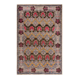 Pazel One-of-a-Kind 5' 0" X 7' 7" New Age Rectangular Wool Area Rug Beige