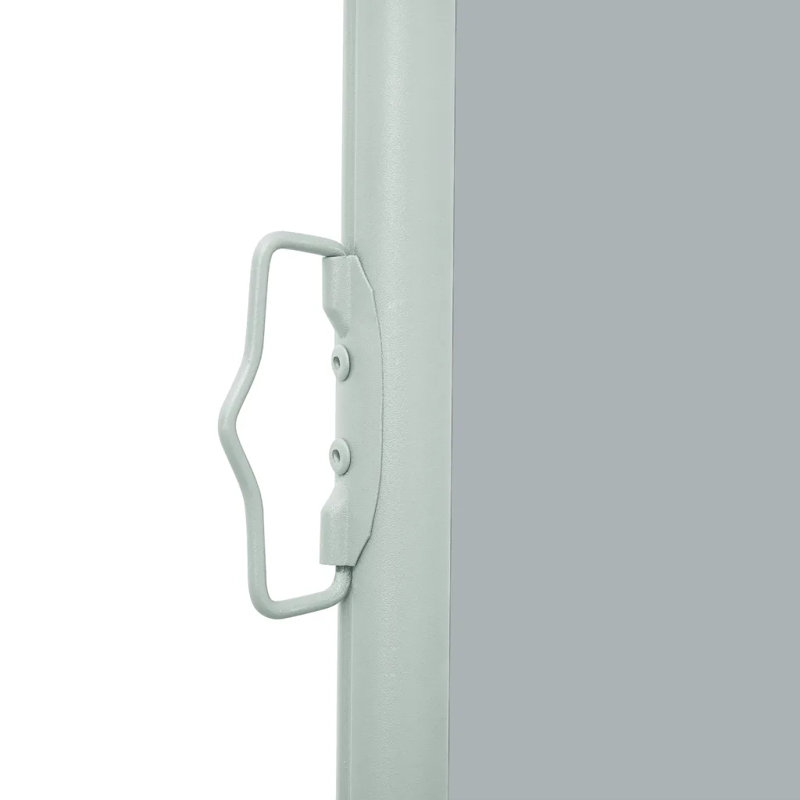 Dakota Fields 300cm W x 0cm D Fabric Cover Motorised Retractable Side Awning, Grey