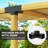 12PCS Pergola Brackets Kit for 4x4 (Actual 3.6x3.6 inch) Lumber