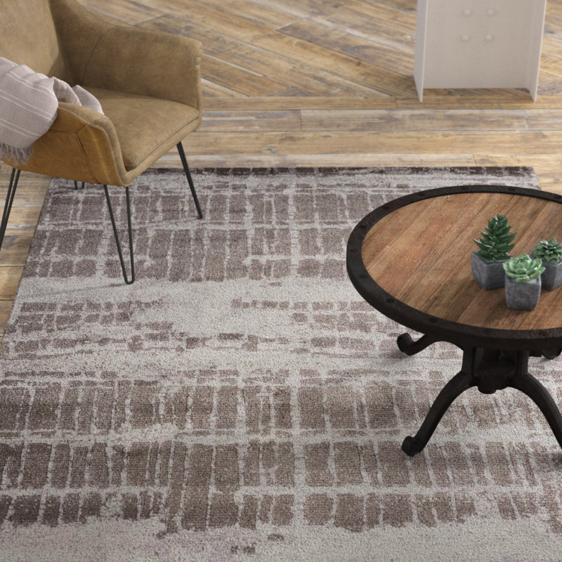 Tapis brun Stanton, Rectangle 7 pi 9 po x 9 pi 9 po