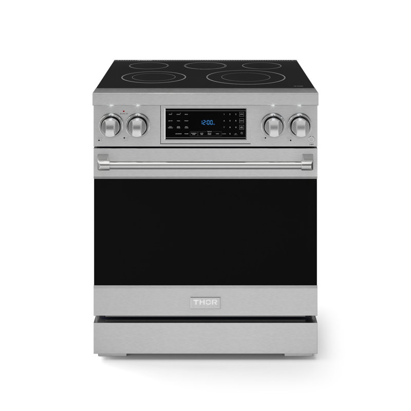 Gordon Ramsay by THOR Kitchen 30 Inch Professional Electric Range with Tilt Panel Touch Control , Stainless Steel