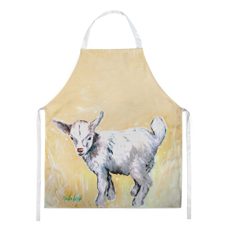 No Pattern Bib Apron