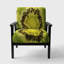Fauteuil d'appoint rembourré Green Kiwi